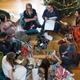 The magicians celebrate an impromptu Christmas morning.
